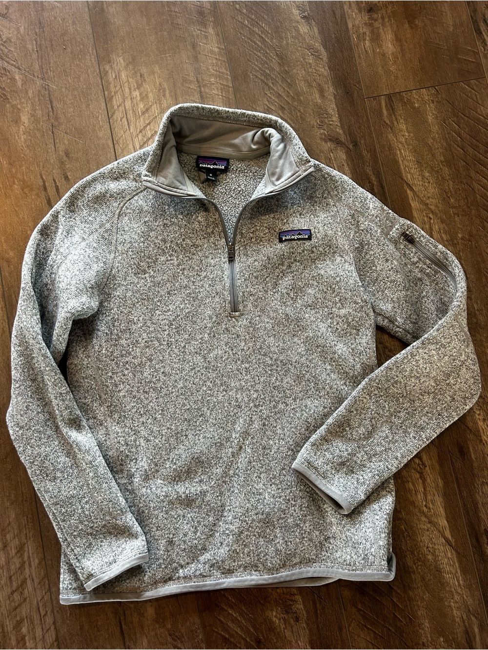 Patagonia Women’s Gray Half-Zip Sweater